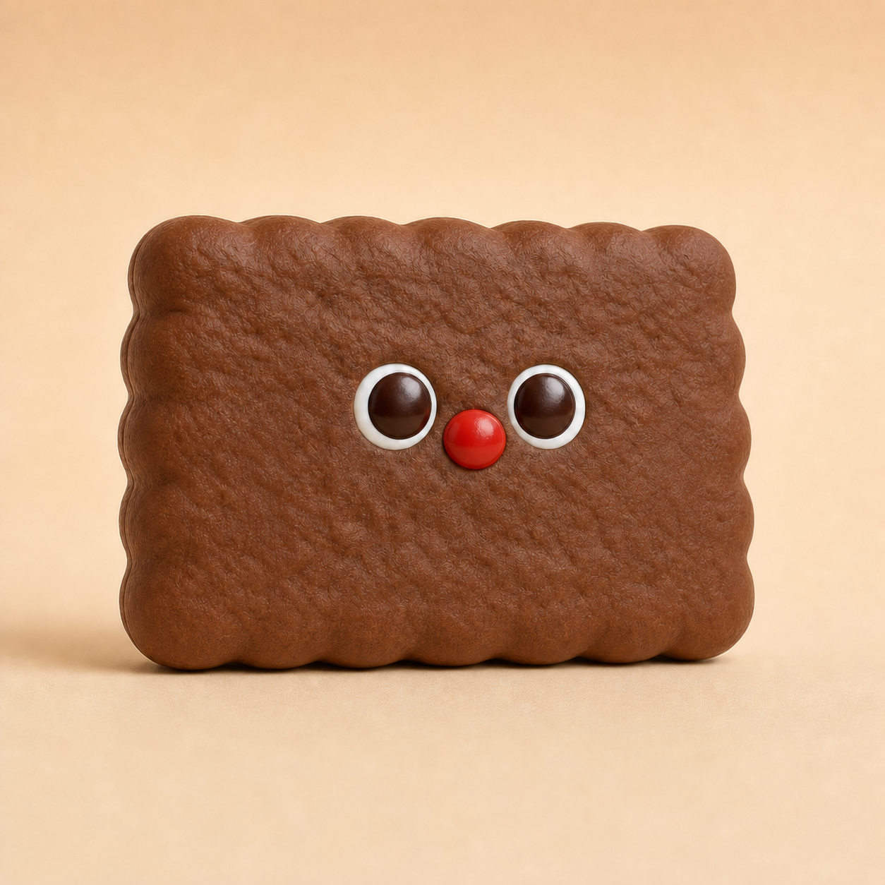 Mido Red Nose Soft Cookie Squishy