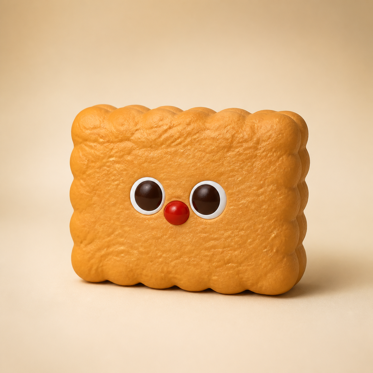 Mido Red Nose Soft Cookie Squishy